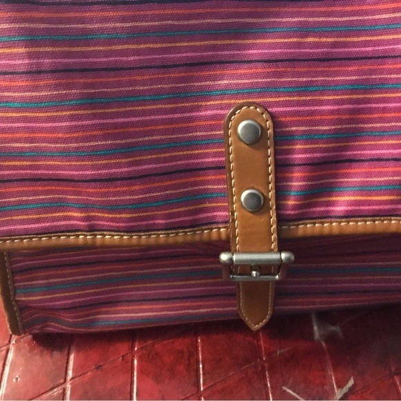 Fossil Crossbody Canvas Bag - Picture 3 of 13